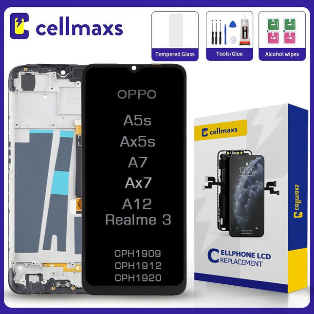 For OPPO A5s A7 Ax7 A12 AX5S REALME 3 3i LCD