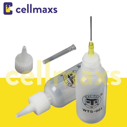 Empty Plastic Syringe Bottle