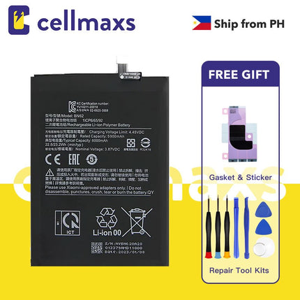 For XIAOMI Poco M3 Redimi 9T Note 9 4G BN62 Battery