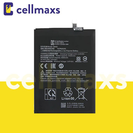 For XIAOMI Poco M3 Redimi 9T Note 9 4G BN62 Battery