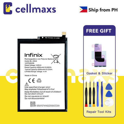 For INFINIX Hot 11S NFC Note 7 10 11 BL-49GX Battery