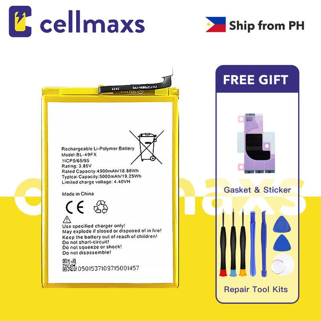 For INFINIX Smart 5 6 Hot 8 Lite Hot 9 BL-49FX Battery
