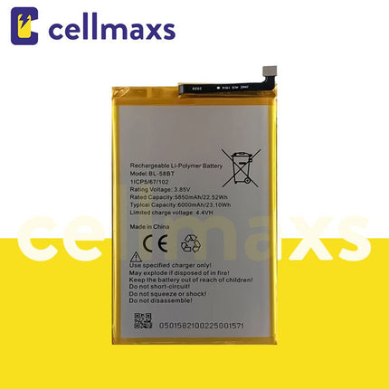 For TECNO Pouvoir 4 PRO BL-58BT Battery