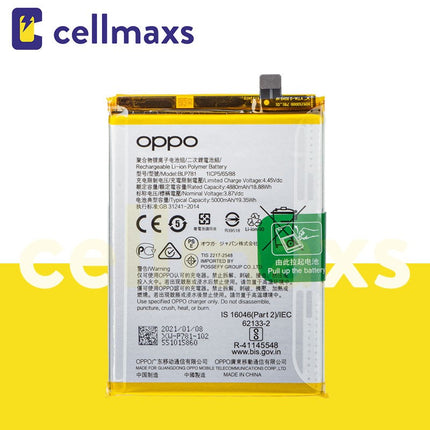 For OPPO A52 A72 A92 BLP781 Battery