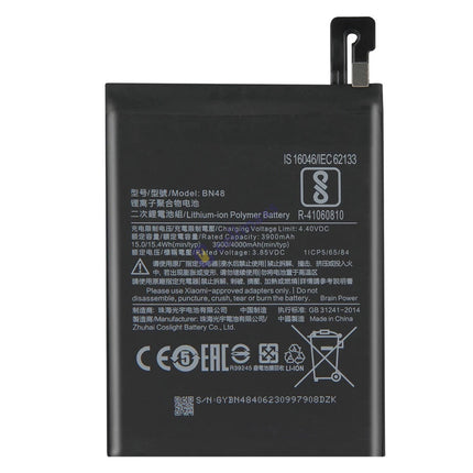 For XIAOMI REDMI NOTE 6 PRO BN48 Battery