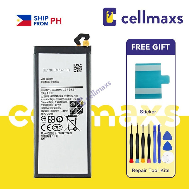 For SAMSUNG A7 2017 A720 EB-BA720ABE Battery