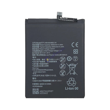 For HUAWEI Nova 5i Y9 Prime 2019 Y9s 2020 HB446486ECW Battery