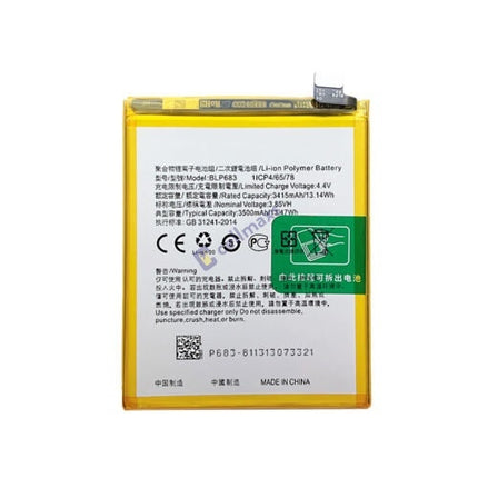 For OPPO F9 Pro REALME 2 Pro A7X BLP683 Battery