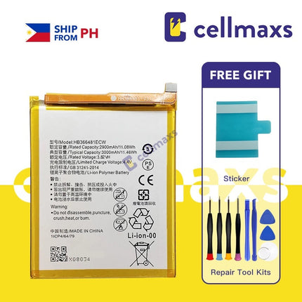 For HUAWEI Y6 Y7 2018 Nova 2 Lite P20 Lite HB366481ECW Battery