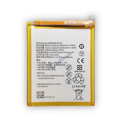 For HUAWEI Y6 Y7 2018 Nova 2 Lite P20 Lite HB366481ECW Battery