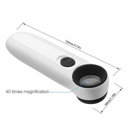 40X Handheld Magnifier