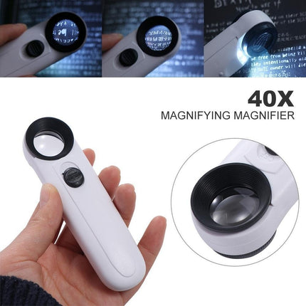 40X Handheld Magnifier