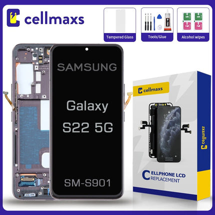 For SAMSUNG Galaxy S22 5G Super AMOLED LCD