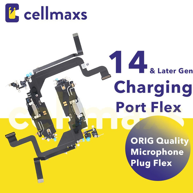 For Apple iPhone 14 15 Plus Pro Max Charging Port Flex