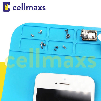 CELLMAXS Heat Insulation Silicone Pad for Electronics Phone Soldering Repair Platform Tool Heat-Resistant Mat