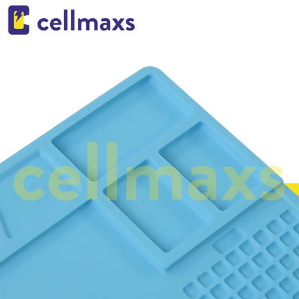 CELLMAXS Heat Insulation Silicone Pad for Electronics Phone Soldering Repair Platform Tool Heat-Resistant Mat