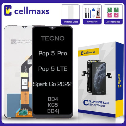 For TECNO Pop 5 Pro LTE Spark Go 2022 LCD