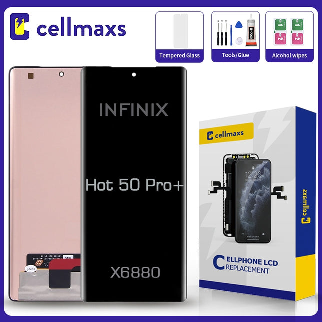 For INFINIX Hot 50 Pro + Plus 4G X6880 LCD Touch Screen Replacement