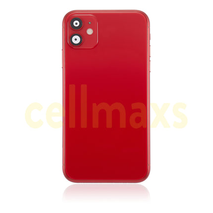 Cellmaxs For iPhone 11 Pro Max Back Housing Cover Replacement With Power Volume Button Keys Camera Lens Sim Card Tray Free Tools