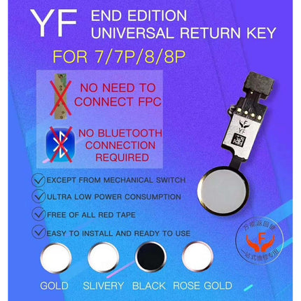 For Apple iPhone 7 7Plus 8 8Plus Home Button
