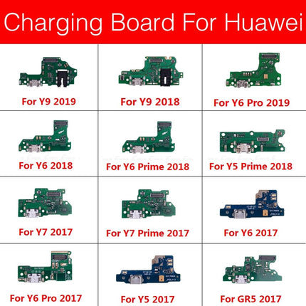 For Huawei GR5 Y5 Y6 Y7 Y9 PRO Prime 2017 2018 2019 Charging Port Flex