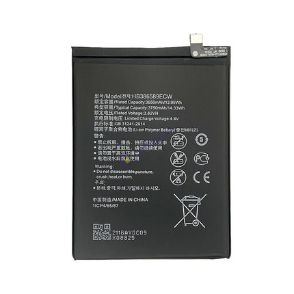 For HUAWEI Nova 3 4 5T Honor 8x Mate 20Lite HB386589ECW Battery