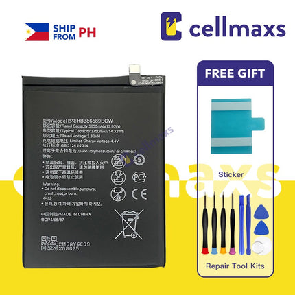 For HUAWEI Nova 3 4 5T Honor 8x Mate 20Lite HB386589ECW Battery