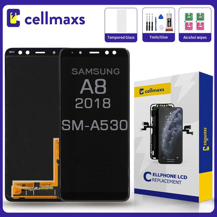 For SAMSUNG Galaxy A8 2018 LCD