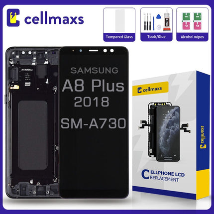 For SAMSUNG Galaxy A8+ 2018 LCD