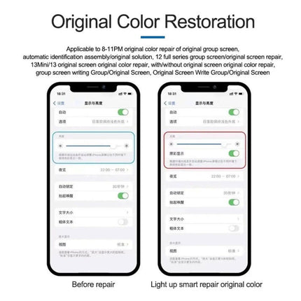 True Tone Recovery Programmer