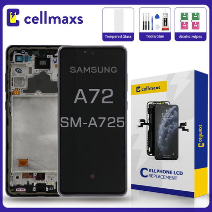 For SAMSUNG Galaxy A72 A725 LCD