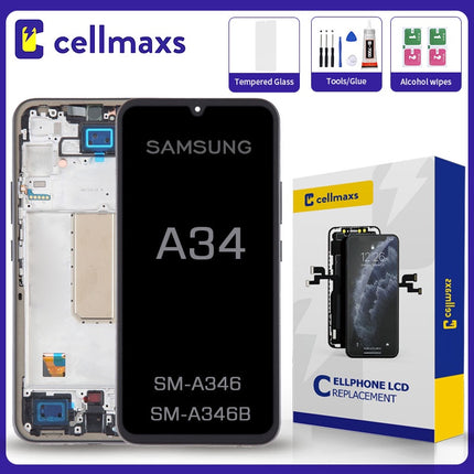 For SAMSUNG Galaxy A34 LCD