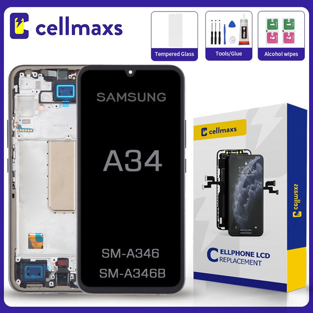 For SAMSUNG Galaxy A34 LCD