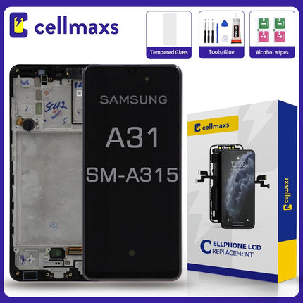 For SAMSUNG Galaxy A31 A315 LCD