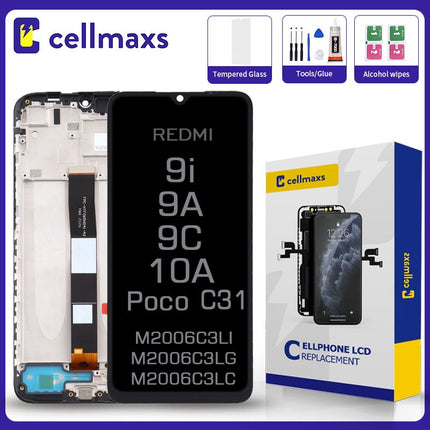 For XIAOMI REDMI 9A 9C 9i 10A Poco C31 LCD
