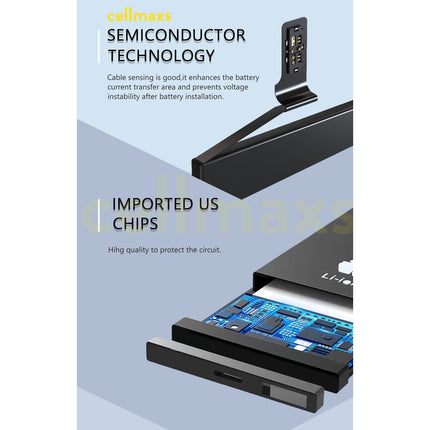 For iPhone 5S SE 6 6s 7 8 SE 2020 X XS XR MAX 11 12 13 14 Mini Plus Pro Max High Capacity Battery