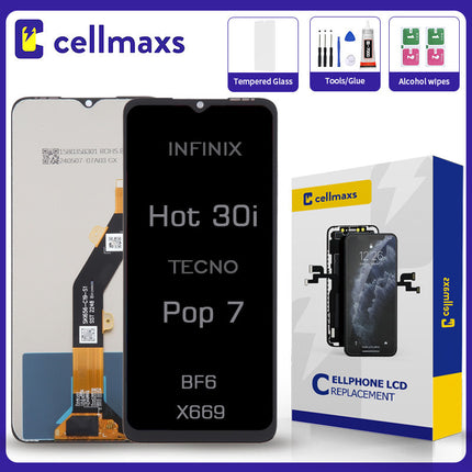 For INFINIX Hot 30i TECNO Pop 7 LCD