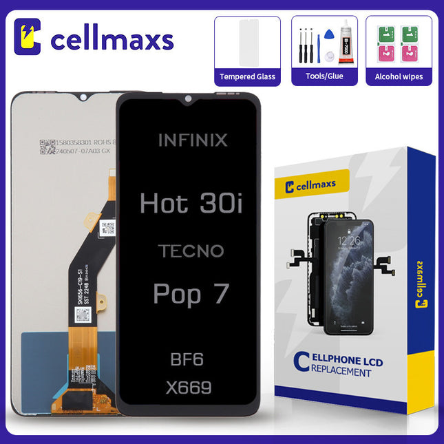 For INFINIX Hot 30i TECNO Pop 7 LCD