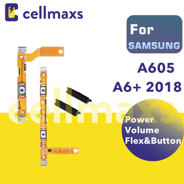 For SAMSUNG Galaxy A6+ 2018 Power Volume Button Flex