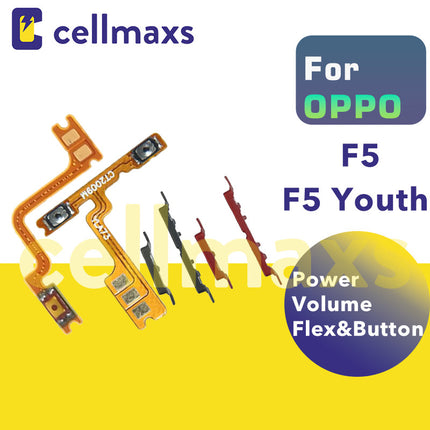 For OPPO F5 Youth Power Volume Button Flex