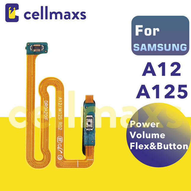 For SAMSUNG Galaxy A12 A125 Fingerprint Flex