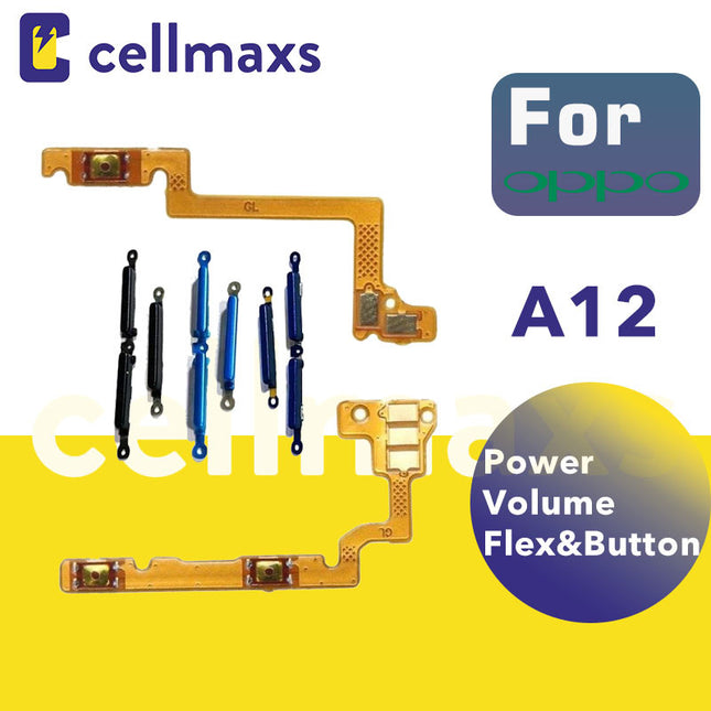 For OPPO A12 A12s Power Volume Button Flex