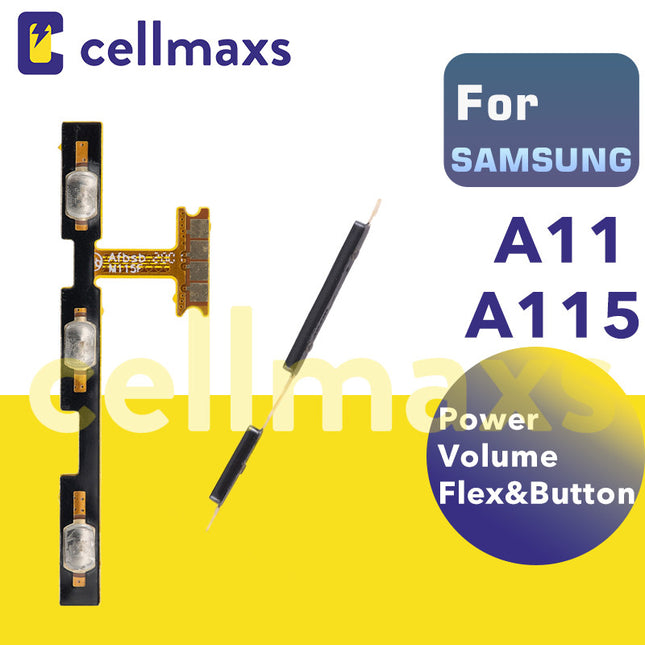 For SAMSUNG Galaxy A11 A115 Power Volume Button Flex