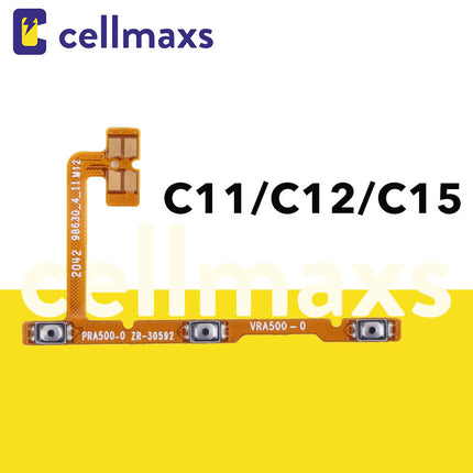 For REALME C11 C15 C17 C20 C21 C25 2021 Power Volume Button Flex