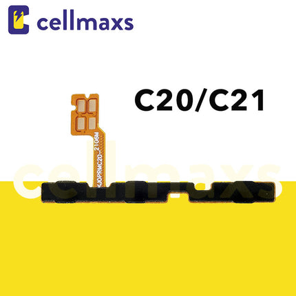 For REALME C11 C15 C17 C20 C21 C25 2021 Power Volume Button Flex
