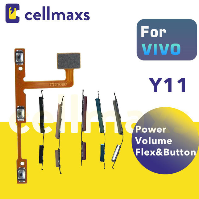 For VIVO Y11 Y12 Y15 Y17 Y3S Power Volume Button Flex