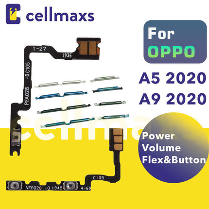 For OPPO A5 A9 2020 Power Volume Button Flex