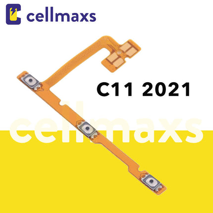 For REALME C11 C15 C17 C20 C21 C25 2021 Power Volume Button Flex