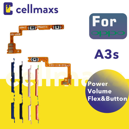 For OPPO A3S Power Volume Button Flex
