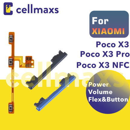 For XIAOMI Poco X3 Pro NFC Power Volume Button Flex